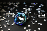 Juvel Gatsby Bermuda Blue Necklace (19K Pink Gold Plated)