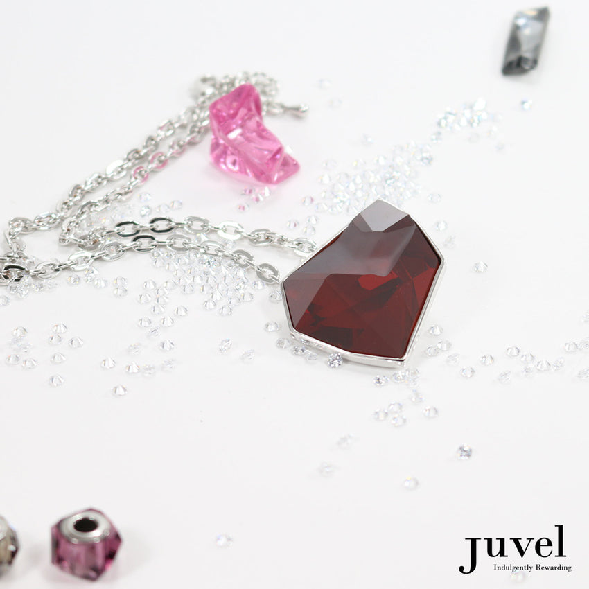 Juvel Fancy Red Magma Necklace
