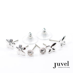 Juvel 3 Pairs Set Earrings