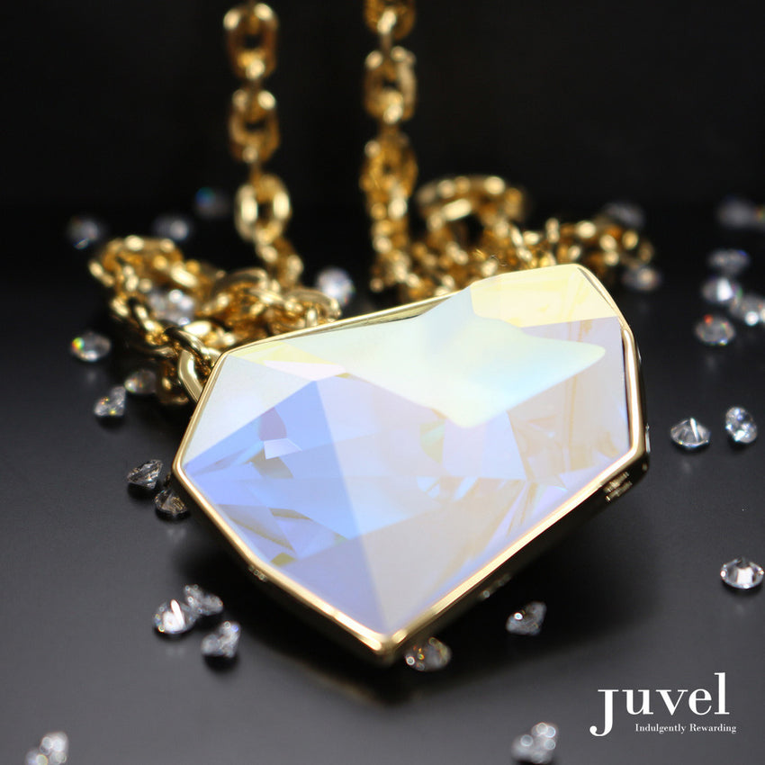 Juvel Fancy Aurore Boreale Necklace (14K Gold Plated)