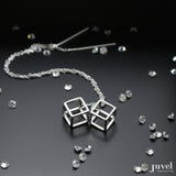 Juvel Classic: Threader Cubic Earrings