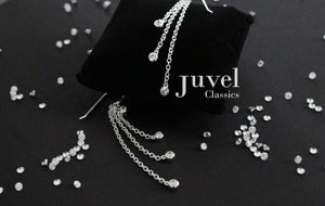 Juvel Classic Triple Chain Earrings