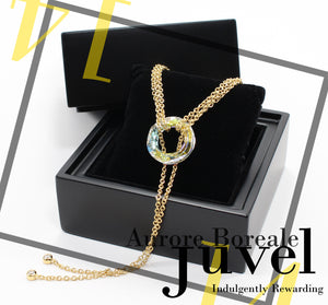 Juvel Gatsby Aurore Boreale Necklace (14K Gold Plated)