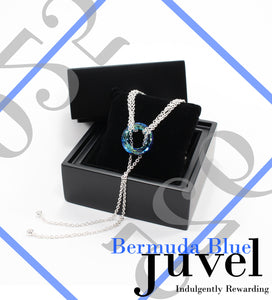 Juvel Gatsby Bermuda Blue Necklace