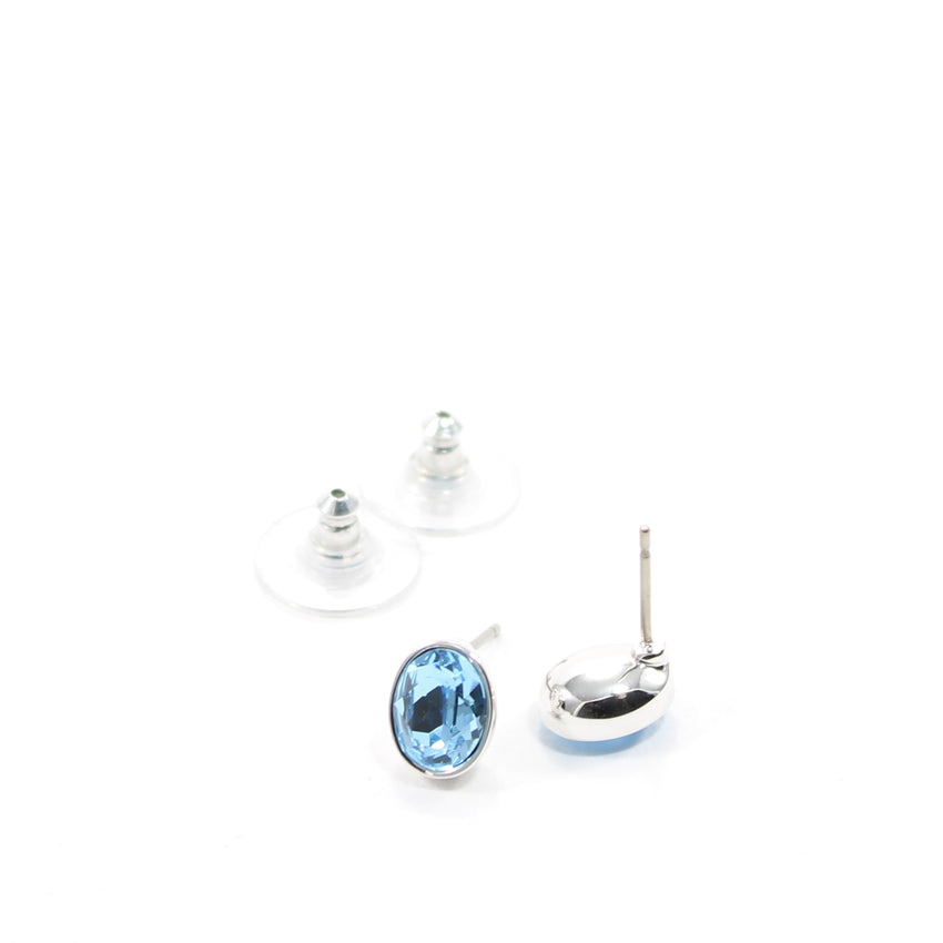 Juvel Aquamarine Oval Earrings