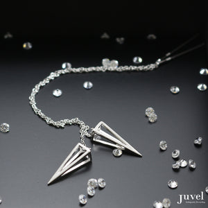 Juvel Classic: Threader Square-based Pyramid Earrings