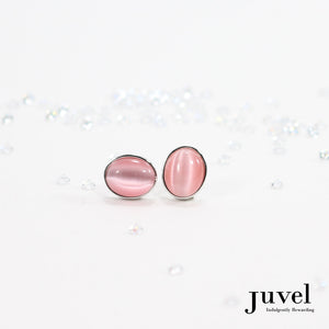 Juvel CatEye Pink Earrings