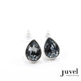 Juvel Black Diamond Teardrop Earrings